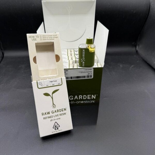 raw garden 1g disposable