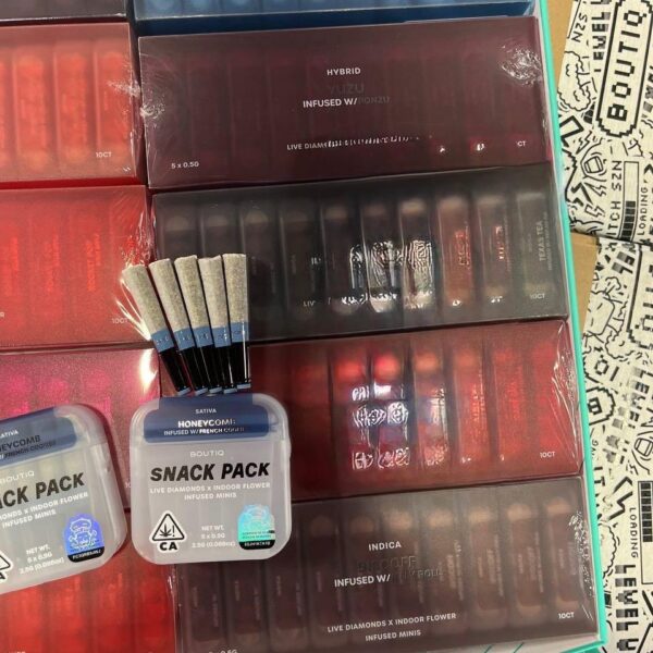boutiq snack pack pre rolls