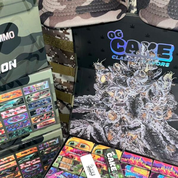 og cake 2g disposable army edition